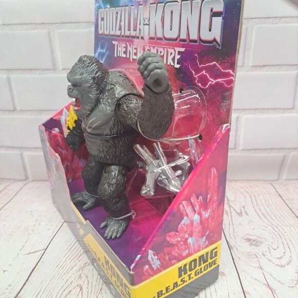 Monsterverse Godzilla Evolved x Kong With Beast Glove The New Empire NIB - Picture 9 of 10